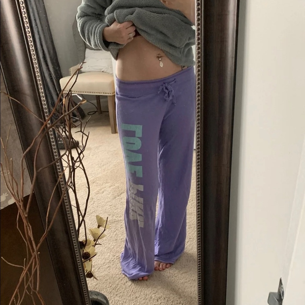 Pink lounge pants
